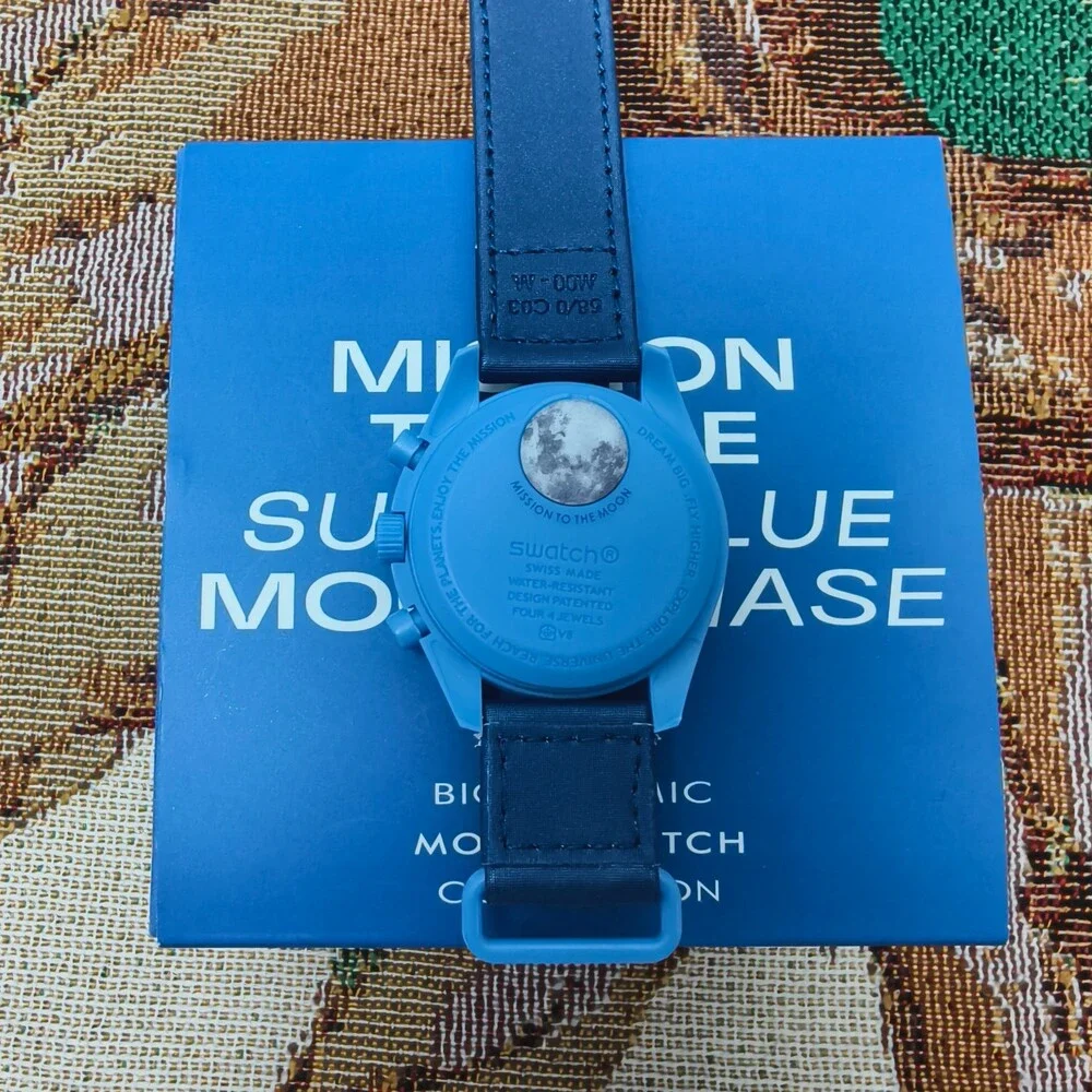 Swatch x Omega MISSION TO THE Super Blue Moonphase Watch